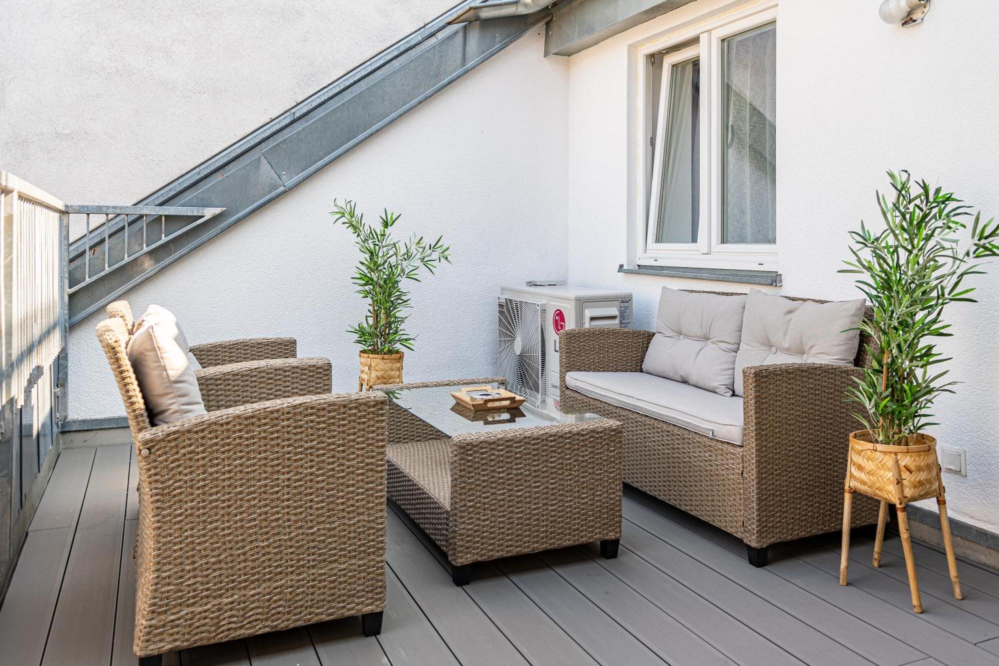Apartment With Balcony Near Augarten Vienna Esterno foto