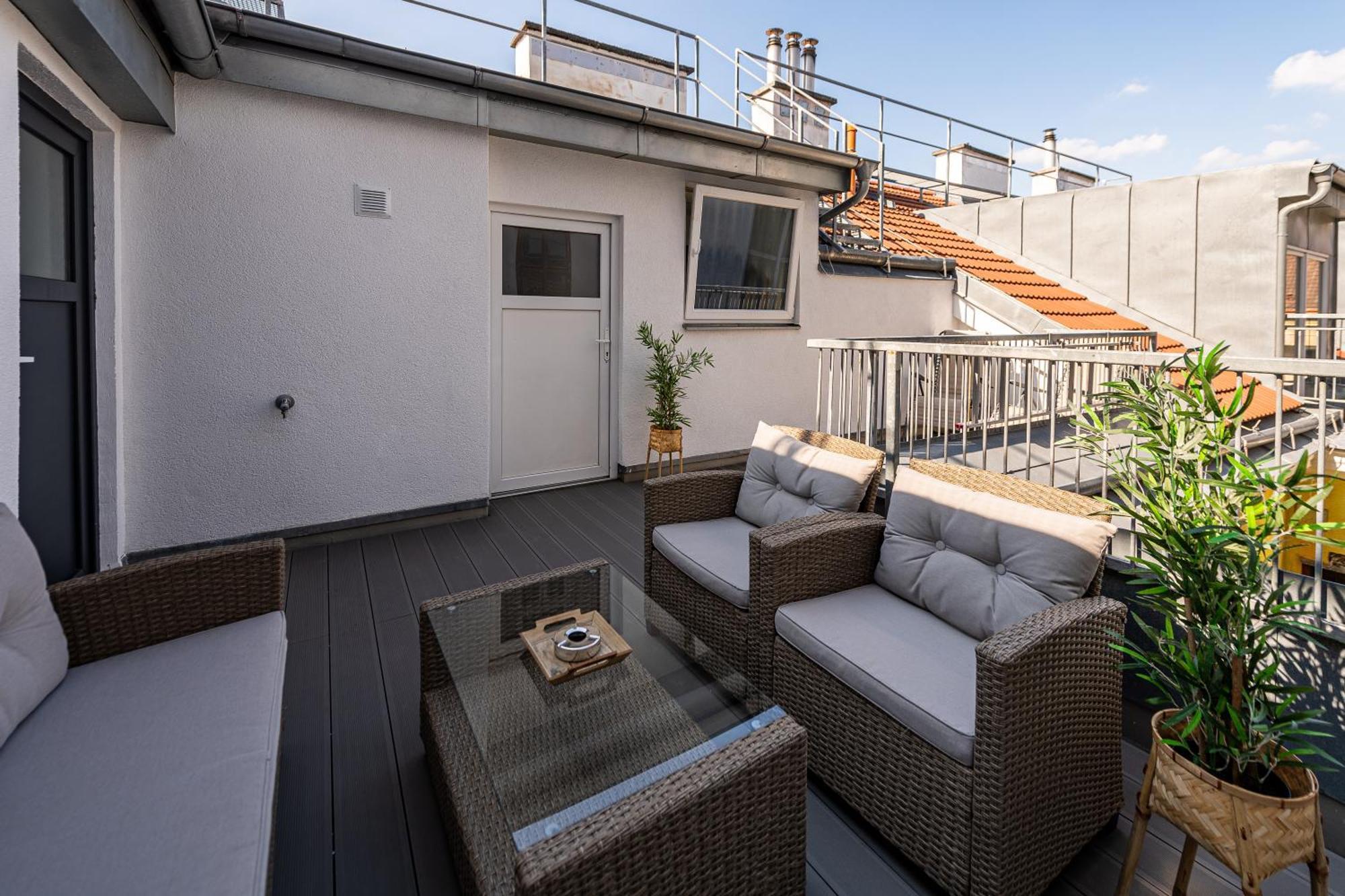 Apartment With Balcony Near Augarten Vienna Esterno foto