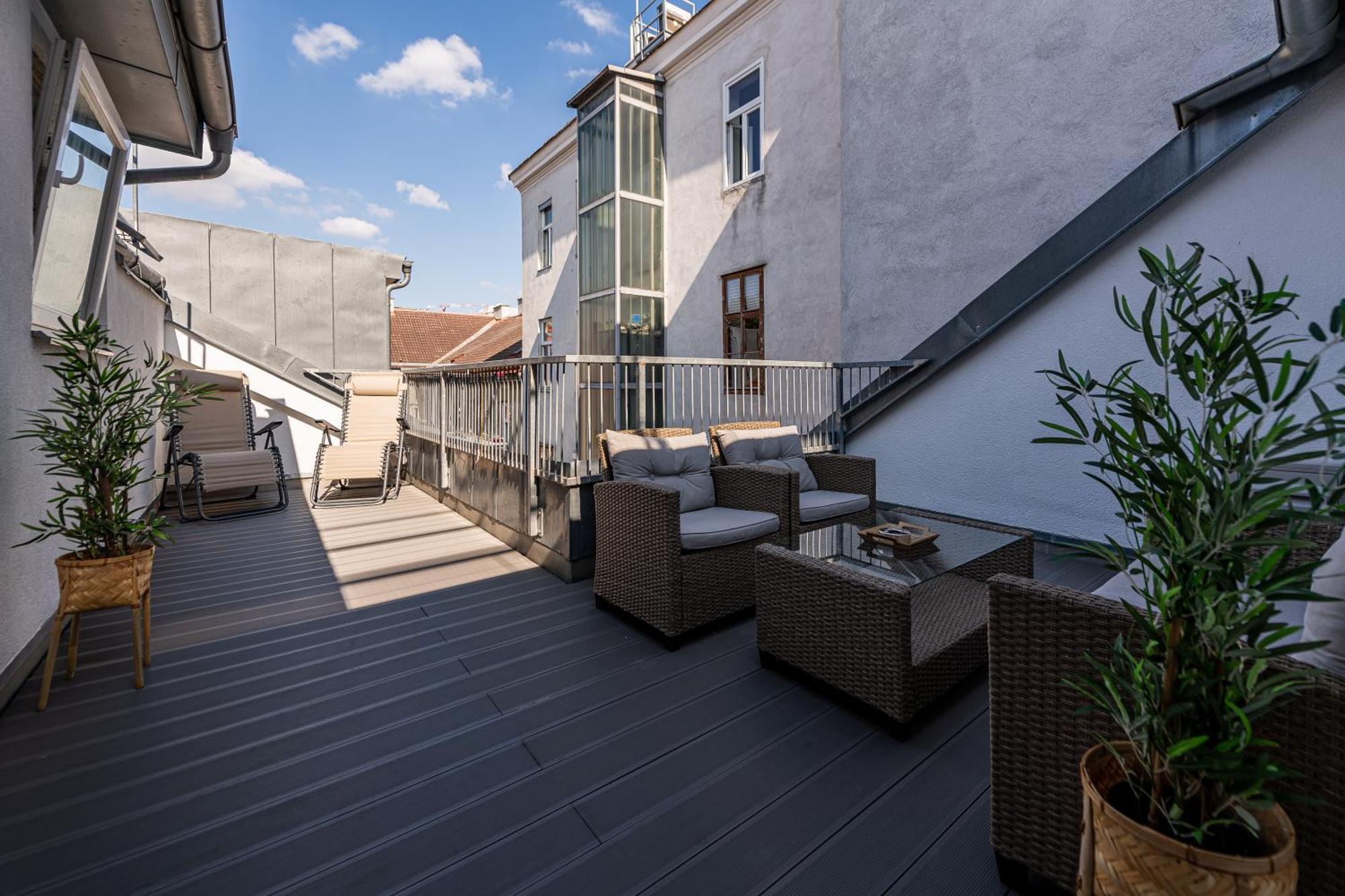 Apartment With Balcony Near Augarten Vienna Esterno foto